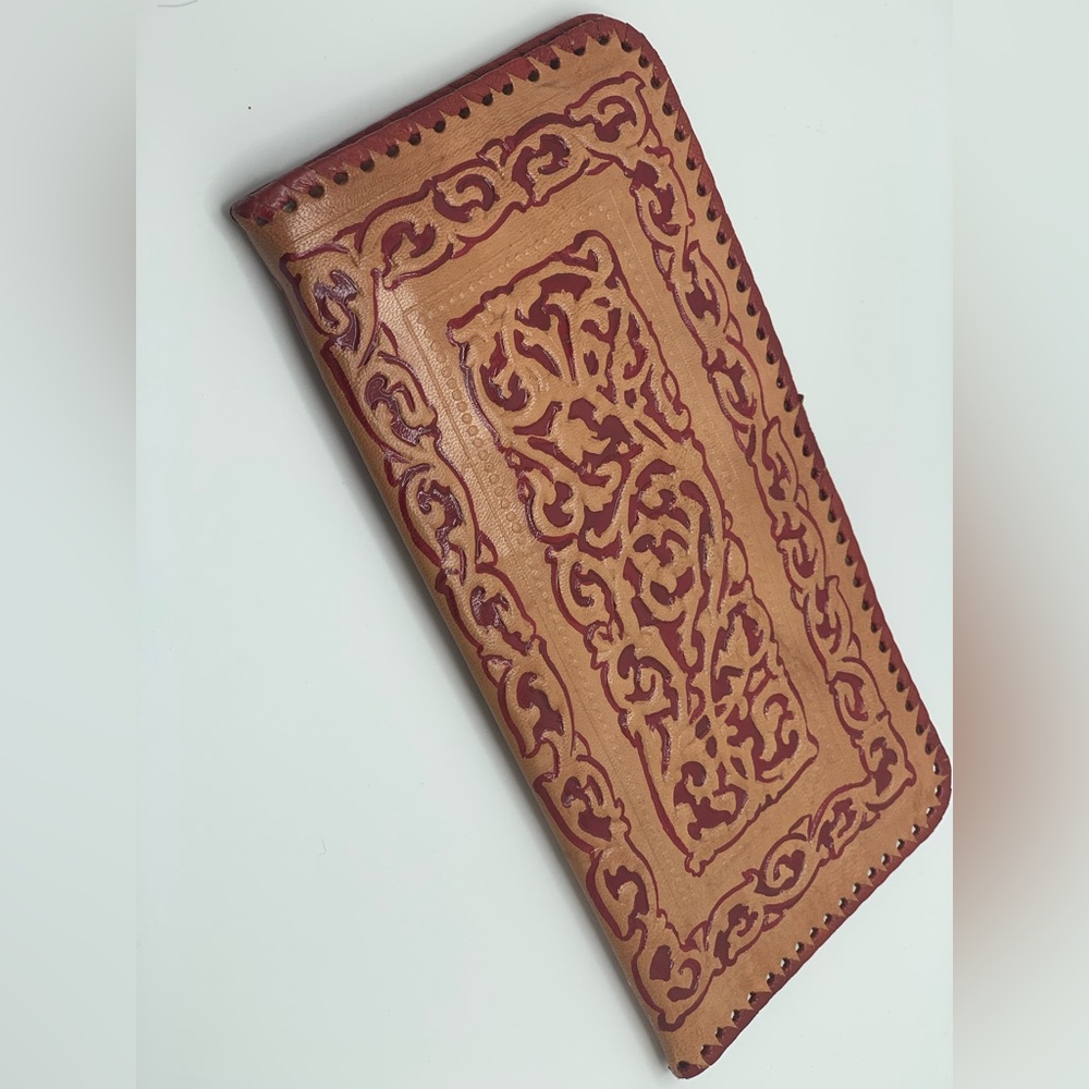YTC Mandalay Burma leather wallet, western